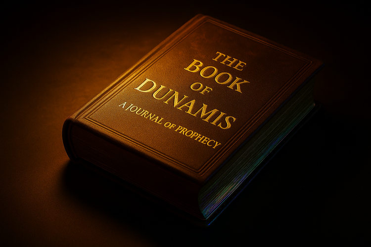 THE BOOK of DUNAMIS: A JOURNAL of PROPHECY- FIRST EDITION (Copy)